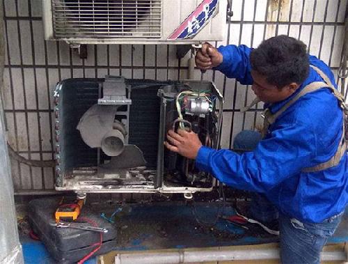 济南章丘区空调拆装-案例